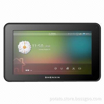 7-inch Tablet PCs, Allwinner A23 Dual Core CPU, 512MB 4GB Memory, Bluetooth